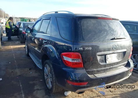 2010 Mercedes-Benz Ml 350 4Matic from USA, damaged, VIN 4JGBB8GBXAA568045